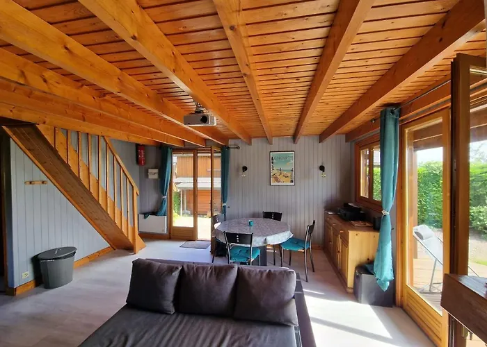 Domek alpejski 6 Pers Avec Piscine Cabourg